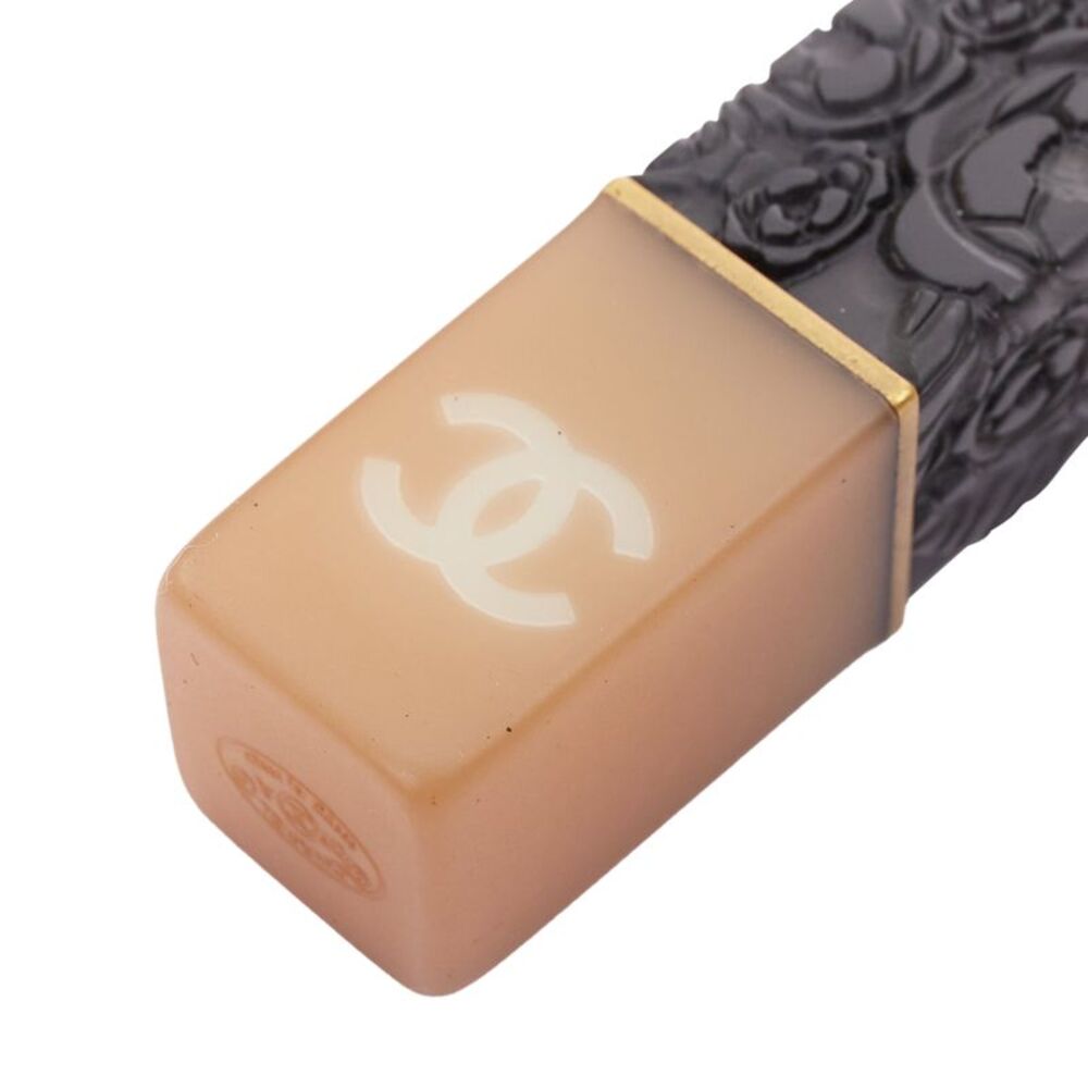 Chanel 07A Camellia Lipstick CC logo nude black g resin purse hook - Picture 4 of 5